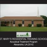 St, Mary's Residential Training School 
Acoustical Treatment Program